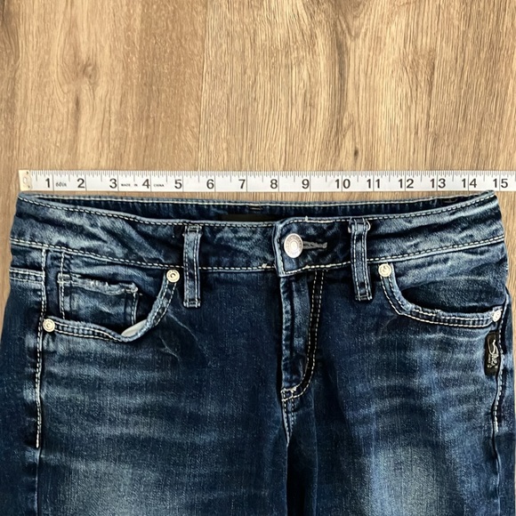 SILVER JEANS Suki Slim Boot Cut Denim Jeans. Size W27/L31. - Picture 9 of 11